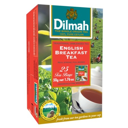 Dilmah English Breakfast 25x2g