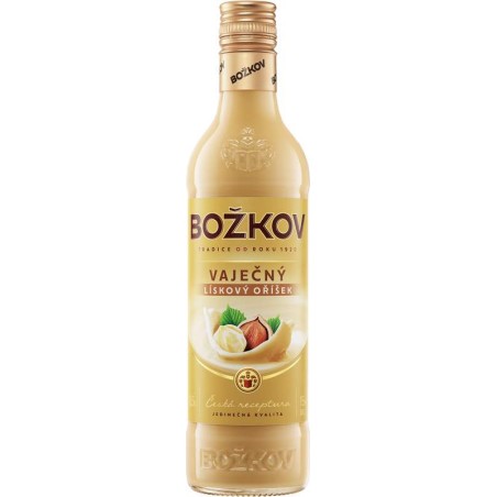 Božkov Vaječný likér lískový oříšek 0,5l
