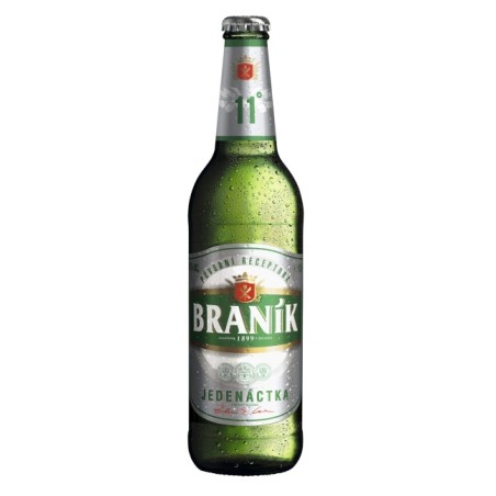 Braník jedenáct 0,5l - sklo