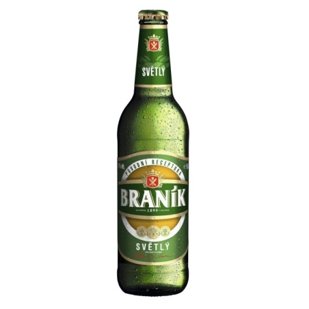 Braník světlý 0,5l - sklo