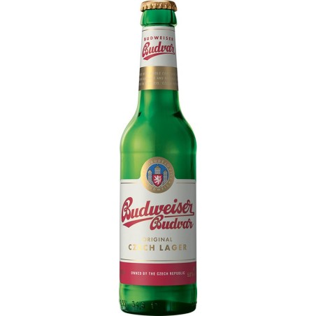 Budweiser Budvar světlý ležák 0,33l - sklo