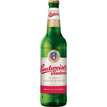 Budweiser Budvar světlý ležák 0,5l - sklo